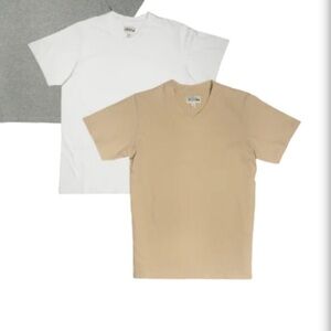 Dapper Boi ESSENTIAL PREMIUM V-NECK - 2 pack - 3xl